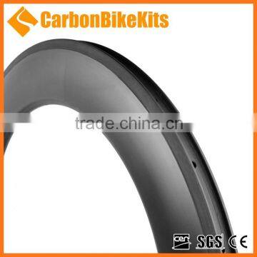 CarbonBikeKits Bike 25mm Wide 88mm Clincher Carbon Cycling Rim