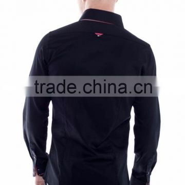 Stylish Triple Collar Black Shirts for Men photo-2