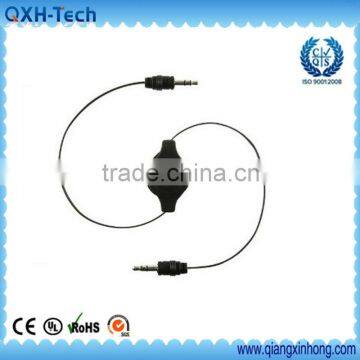 DC3.5 Three Level Male to Male Retractable cable