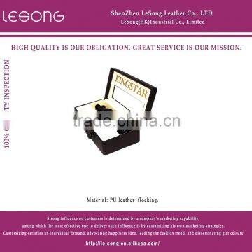 Customized PU Leather Wine Packaging Box With Opener Tools