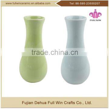 factory price different shaped ceramic flower vase for home decoration