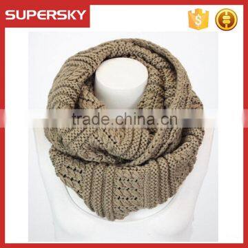 V-424 cable pattern Infinity chunky cowl scarf crochet circle Infinity knitting pattern loop scarf