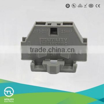 Din Rail Mounted Electric Terminal Block, Spring type terminals