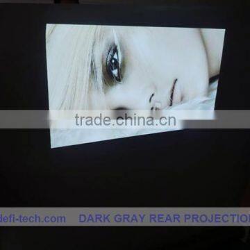 best price, adhesive rear projection screen film, Dark grey color Rear projection film/foil