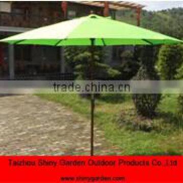 wooden garden patio umbrella