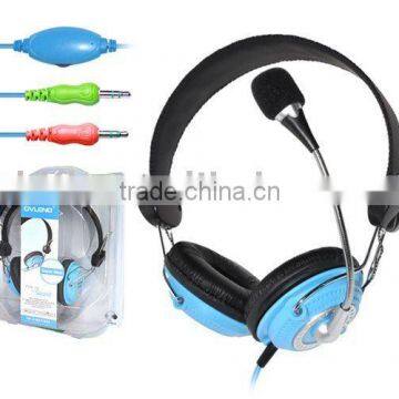 PC Headphone Earphone (GF- OV-L8015MV) (computer headphone/computer headphone with microphone/stereo headphone)