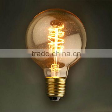 Hot Selling E27 Edison Light Bulb Wire Wrap Style 60W G80 Incandescent Edison Bulb