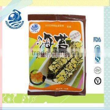 Roasted seaweed flavoured crispy seaweed almond seaweed