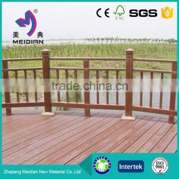 Fully recyclable Less cracking WPC wood plastic composite fence