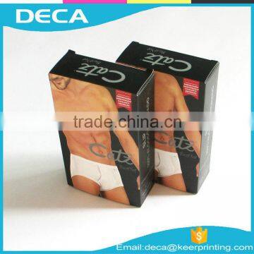 Custom Carboard Box for Man Brief Free Sample Colorful Printed Paper Packing Box                        
                                                Quality Choice