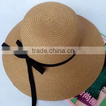 Wholesale Cheap high grade lady's straw cloche hat