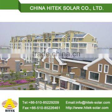 CE/ISO/Key-mark/SRCC vacuum tube tile roof solar collector