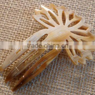 Water Buffalo Horn Hairpin, Hair Stick, Size 12cm*8cm