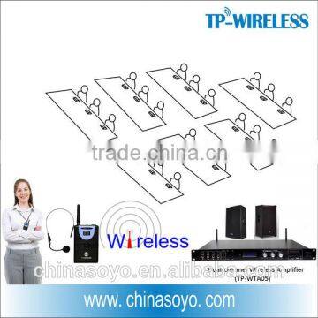 professional wireless voice amplification system to classroom audio solution