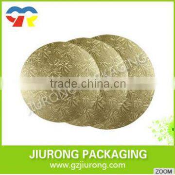 Good quality customized eco-friendly food grade MDF cake board with wholesale price