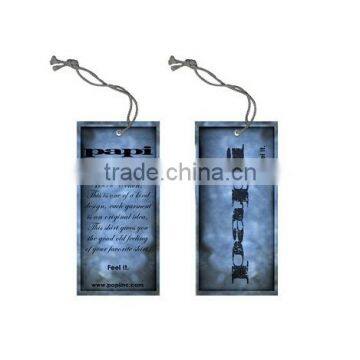 China hang tag printing factory