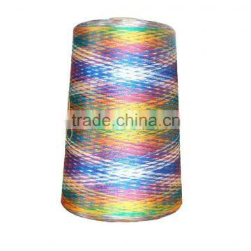 Multicolored Polyester Embroidery Thread