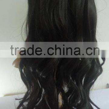 2016 New Fashion Style Long Curly Wig Cheap Syntheti Wigs Heat Resistant Free Shipping photo-4