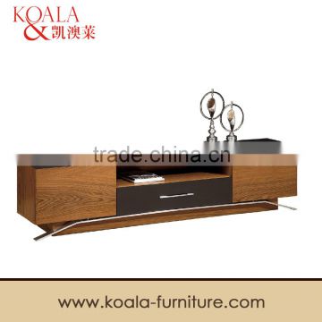 Wooden Tv Table With Stainless Steel Legs T812#