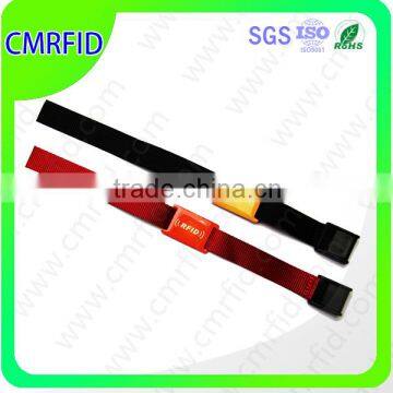 RFID Nylon Wristband Woven fabric wristband