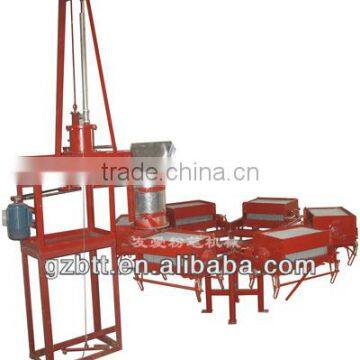 Automatic dustless chalk making machine