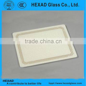 HEXAD heat resistant glass cutting board