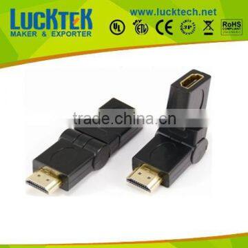 HDMI male to HDMI female adaptor rotating 360