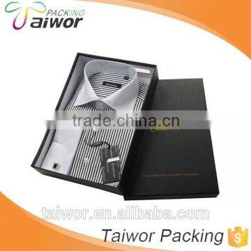 China matt lamination fashionable shirt packaging box / cardboard box for shirt