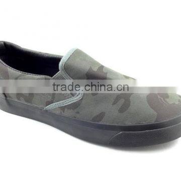 camouflage color canvas shoes lady