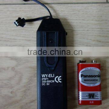 WY-ELI-IPSF1-1-350-500cm 9V Battery EL WIRE INVERTER / EL WIRE 9V Battery INVERTER