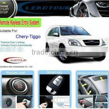 High Quality Auto Manufacturer Passive Keyless Entry Remote Control Car Alarm for Chery Tiggo