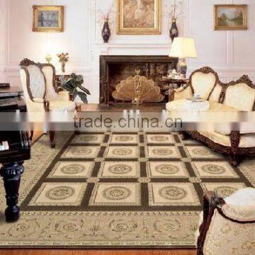 Manufactured Hand Tufted cut pile textured wool cheap rugs and carpet