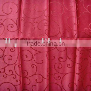 woven jacquard 100% polyester table cloth