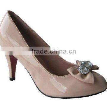 short heel office pump shoes for office lady