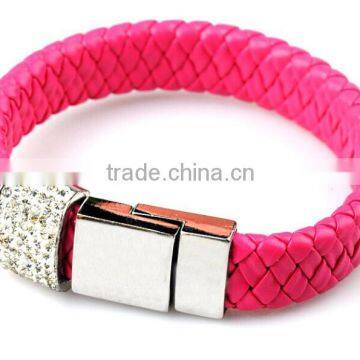 artificial leather wristbands