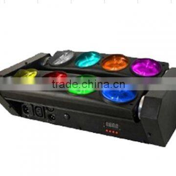 2015 hot selling and colorful LED 8-4IN1 spider lamp light