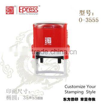 Oval Self Inking Office Stamps Personalized Custom Epress Rubber Stamp
