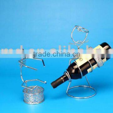 New Design Chrome Wine Holder Gift