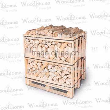 Kiln dried hardwood 1RM 1m3 crates