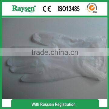 CE/ISO approved medical disposable vinyl PVC gloves with cheap price