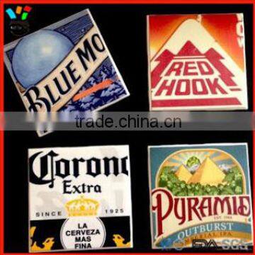 OEM Design Advertising Gift 10cm x 10cm Square Beer Glass Coaster