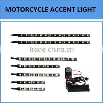 Low Profile/High Profile Multi-Color LED Motorbike Light