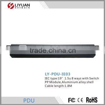 LY-PDU-IE03 New technology IEC PDU with switch