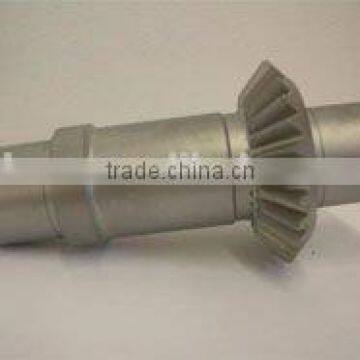 Customized straight tooth bevel gear shaft middle gear shaft