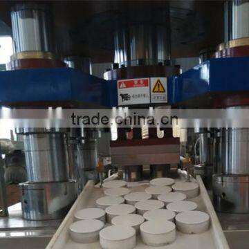 Titanium mold material for making TCCA disinfection tablets SYST-200 model hydraulic press machine