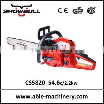 55cc 2.6kw CE Certification petrol chain saw