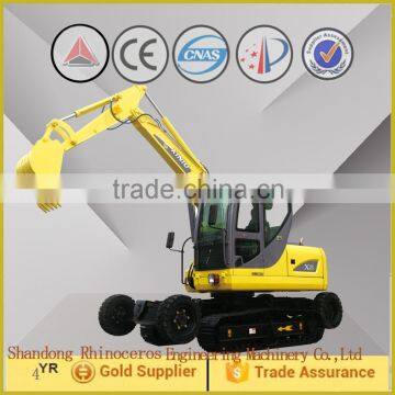 8ton Wheel Crawler Excavator New Excavator Price Construction Equipment photo-3