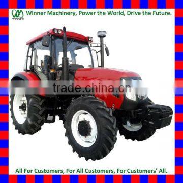 2015Hot sale ! 100HP,110HP,120HP YTO engine farm wheel tractor in cheap price