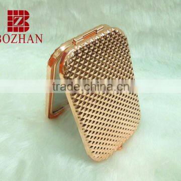 Good Quality & Sale Castle Rhinestone Makeup Mirror/ Charm Castle Pocket Mirror/high Quality Rhinestone Cosmetic Mirror photo-4