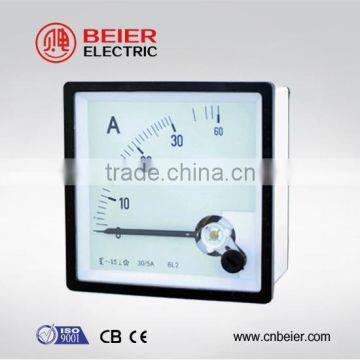BE82-A 82*82 one phase analog ac dc voltage digital panel meter 0-30A